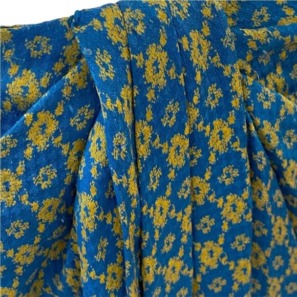 Vintage Skirt Blouse Set Silk 12P 12 Petite Fall 2 piece 80s 90s Elegant Classic - Picture 2 of 16